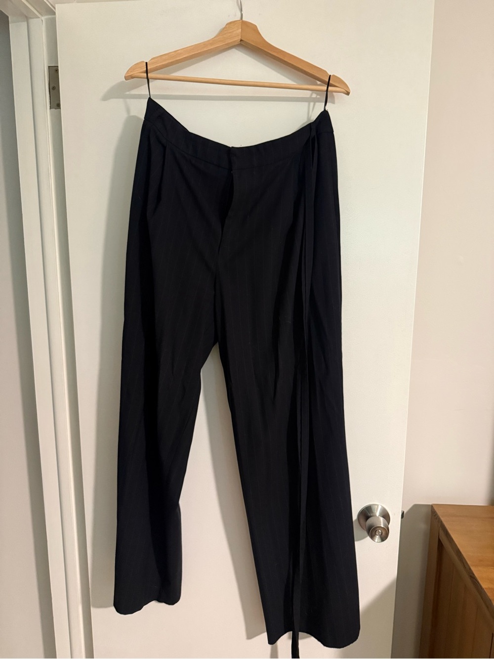 Zara Blac Dress Pants - Straight-Leg
